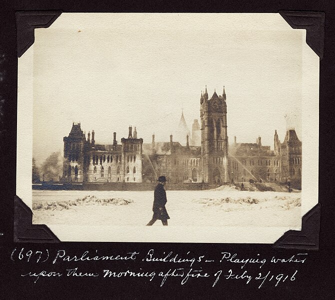 File:Centre Block of Parliament after the 1916 fire, Ottawa (PR2004-012.8.1-697).jpg