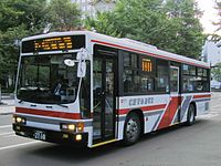 川崎市交通局⇒北海道中央バス ワンステップバス KC-LV380L （いすゞバス車体）