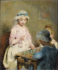Le jeu du Loto, 1865