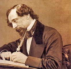 Charles Dickens, le plus connu des écrivains britanniques.