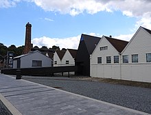 The entrance to 'Command of the Oceans', which was entered into the 2017 Stirling Prize Chatham Historic Dockyard 5626.jpg