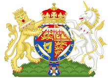 Coat of Arms of Mary, the Princess Royal and Countess of Harewood.svg