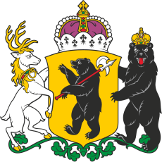 Brasão cerimonial da região de Yaroslavl