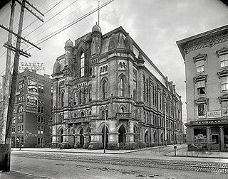 <span class="mw-page-title-main">Columbus City Hall (1872–1921)</span> Former city hall for Columbus, Ohio, U.S.