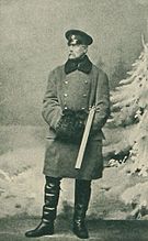 Paul K. Fersen (1800-1888), Rusa grafo en en uniformo kun mufo 1852