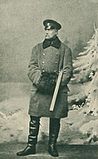 Paul K. Fersen (1800–1888), russisk greve og «keisarleg jegermeister», i uniform med muffe 1852