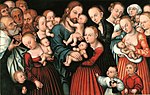 Thumbnail for Christ Blessing the Children (Lucas Cranach the Elder)