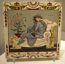 Maw & Co tile designed by Walter Crane, 1878 CraneMawTile.JPG