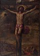 Cristo crucificado. Obra anónima del siglo XVII.