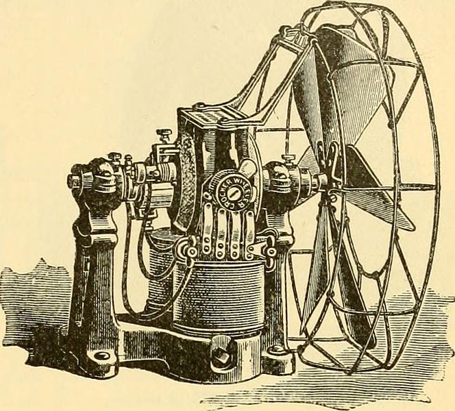 File:Crocker-Wheeler electric fan.jpg