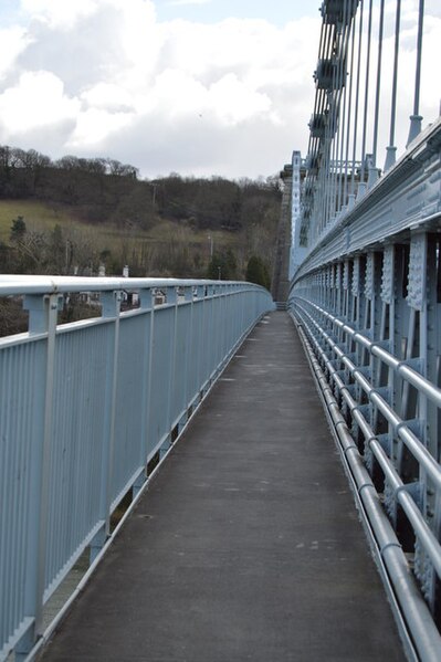 File:Crossing Menai Bridge - geograph.org.uk - 4484240.jpg