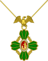 Cruz de Constancia por 35 años de Servicio en Ejército Nacional.