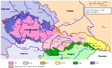 Czechoslovakia 1930 linguistic map - es.svg