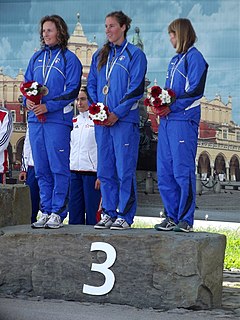 Eva Ornstová Canoe slalom racer