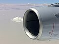 English: Engine of Lufthansa's A340-600 D-AIHK Deutsch: Turbine des Airbus A340-600 mit der Registrierung D-AIHK der Deutschen Lufthansa AG zwischen Accra und Libreville