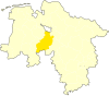 Location of the district of Diepholz in Lower Saxony