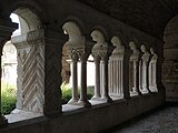 Vaison-la-Romaine: Kreuzgang in der Cathédrale Notre-Dame-de-Nazareth