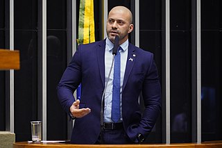 <span class="mw-page-title-main">Daniel Silveira</span> Brazilian politician