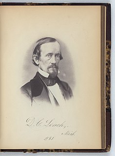 Dewitt C. Leach American politician (1822–1909)