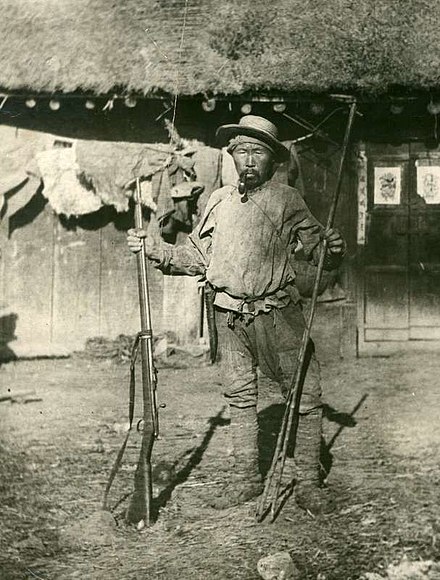 Dersu Uzala, a Goldi hunter, and guide to Russian explorer Vladimir Arsenyev on multiple topographic expeditions in the early 20th century