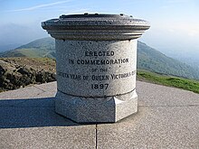 Diamond Jubilee Toposcope. Designed by Arthur Troyte Griffith and erected to commemorate Queen Victoria's Diamond Jubilee in 1897