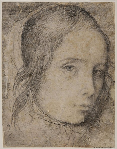 File:Diego Velazquez - Head of a Young Woman, 1620 - BNE.jpg