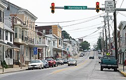 Downtown historic district, Dillsburg, Pennsylvania