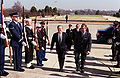 Rumsfeld and Swedish Minister for Defense Björn von Sydow