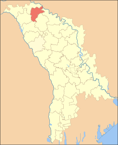 Kart over Dondușeni