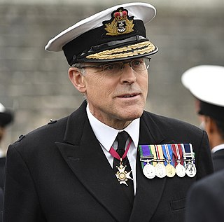 Duncan Potts Former Royal Navy admiral