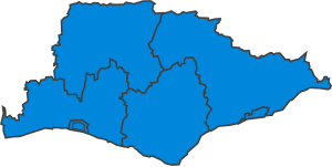 EastSussexParliamentaryConstituency1886Results.svg