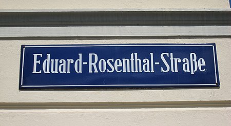 Eduard Rosenthal Straße, Weimar