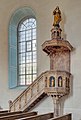 * Nomination Pulpit of the Catholic parish church St. Martin in Eggolsheim --Ermell 06:24, 6 July 2018 (UTC) * Promotion Good quality. -- Johann Jaritz 06:30, 6 July 2018 (UTC)