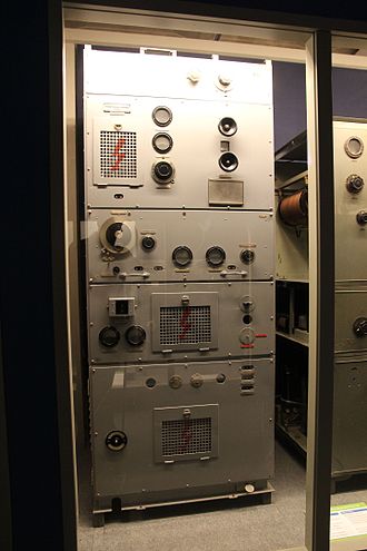 Elektrisk Bureau 1-SS-500 LG radio transmitter from 1942 Elektrisk Bureau 1-SS-500 LG radio.JPG