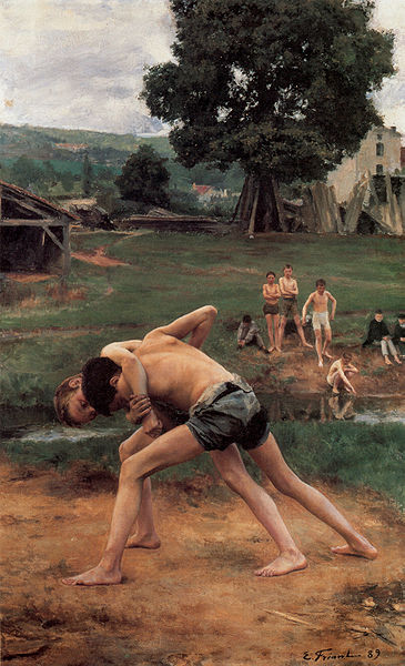 File:Emile Friant La Lutte.jpg