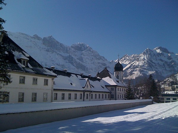 The Abbey in winter