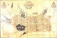 The development project for Barcelona, 1859. Ensanche - eixample - Barcelona.jpg