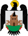 Escudo de Cantavieja con águila