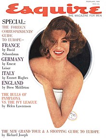 The cover of Esquire from February 1961 Esquire cover Feb 1961.jpg