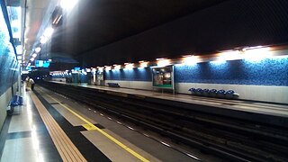 <span class="mw-page-title-main">Einstein metro station</span> Santiago metro station