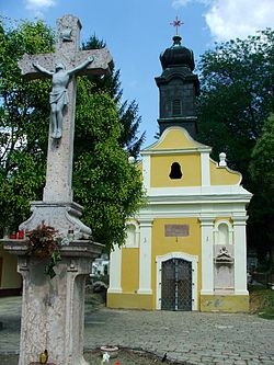 Malnova kapelo de Bona Pastoro en Esztergom