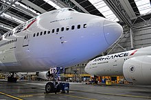 Donecle has a partnership with Air France Industries-KLM Engineering and Maintenance. F-GITD CDG (24087992930).jpg