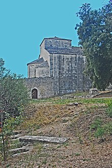 La abadía de Notre-Dame de Ganagobie.