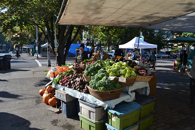 File:Farmers Market and Occupy Eugene.jpg