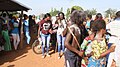 Festivité traditionnelle à Ouaké lors de la fête de chicote, au nord du Bénin