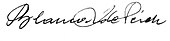 signature de Blanca Rodríguez