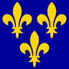 דגל צרפת, המאות ה-14–18