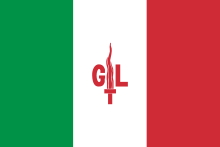 Flag of Giustizia e Liberta.svg