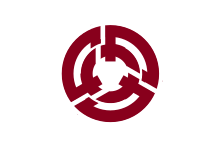 Flag of Mikawa, Ishikawa (1964–2005).svg