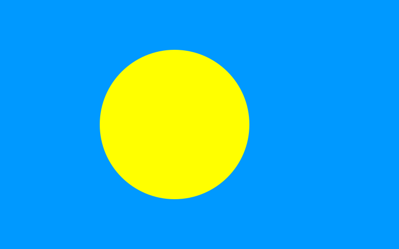 File:Flag of Palau.svg